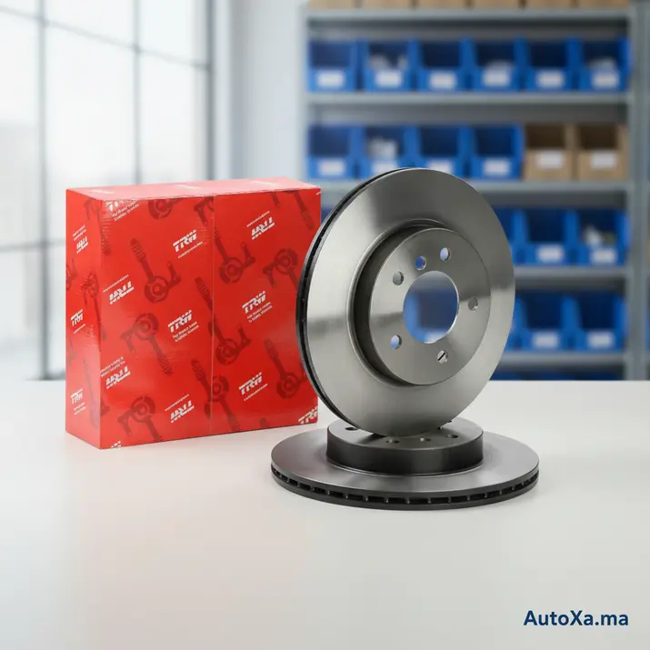 Disque de frein et plaquette