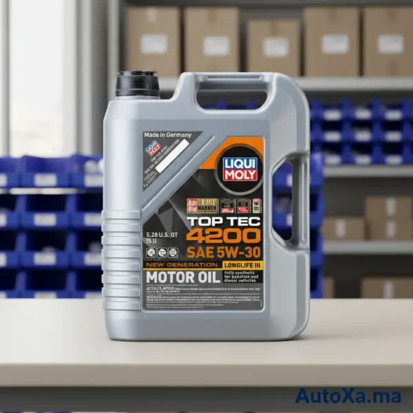 Huile moteur allemande