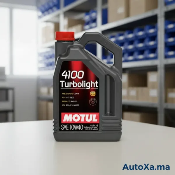 Huile moteur motul 4100 turbolight 10w40