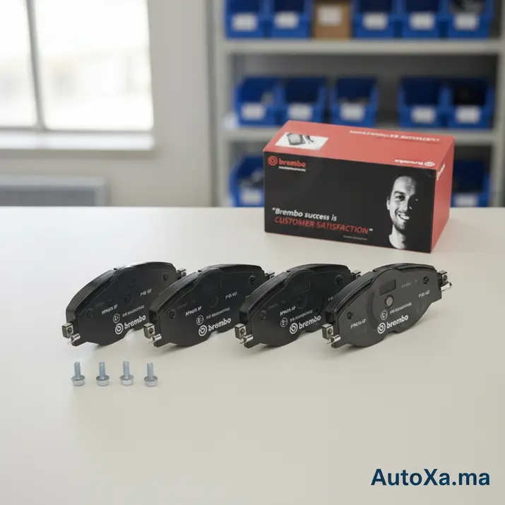 Plaquette de frein a main