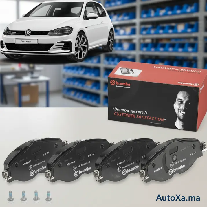 Plaquette de frein golf 6