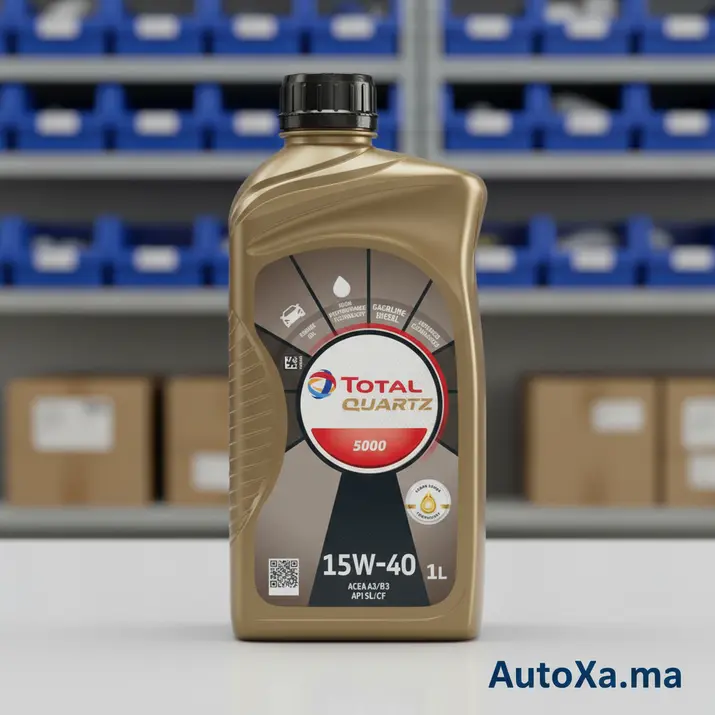 huile moteur total 15w40