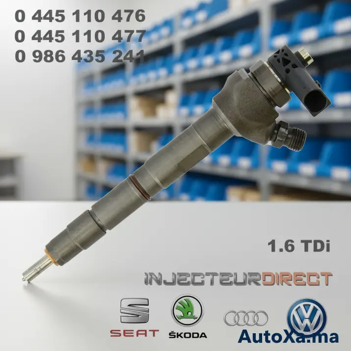 Prix injecteur golf 6 1.6 tdi maroc
