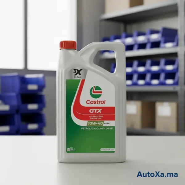 Huile Castrol 10w40 diesel prix maroc